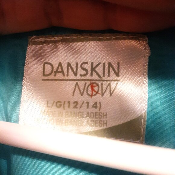DANSKIN NOW BLUE WIND JACKET- (L) 12/14 - Picture 3 of 7